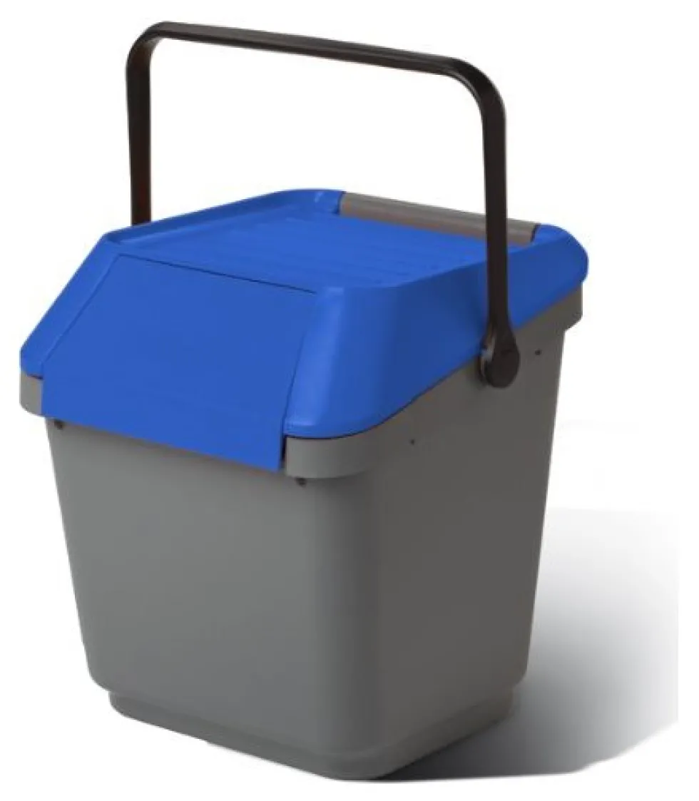 Pattumiera Mattiussi Ecologia A11713 EASYMAX Blu