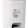 Pattumiera Stefanplast 90300 DOMUS HOME COLLECTION a pedale Bianco