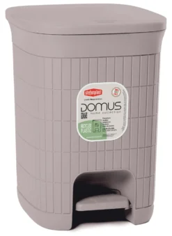 Pattumiera Stefanplast 90301 DOMUS HOME COLLECTION a pedale Greige