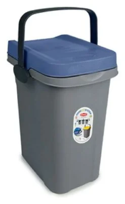 Pattumiera Stefanplast 70792 HOME BIN SYSTEM Blu