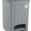 Pattumiera Stefanplast 21269 MARGHERITA a pedale Stone grey