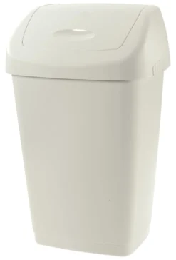 Pattumiera Tontarelli 8101384112 AURORA coperchio basculante Bianco