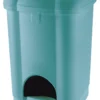 Pattumiera Tontarelli 810153570V CAROLINA coperchio a pedale Azzurro