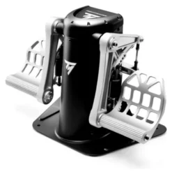 Pedaliera simulatore volo Thrustmaster 2960809 Timone Tpr Rudder Silve