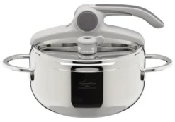 Pentola pressione Lagostina 010038010522 DELIZIOSA LAGOEASY UP Cromo l