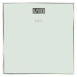 Pesa persona digitale Laica PS1068 W, portata 150 kg, in vetro temperato