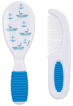 Pettine bimbi Nuby ID711 con spazzola Assortito