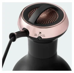 Phon Imetec 11968 BELLISSIMA Diffon Ion Ceramic Black e Rose gold