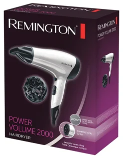 Phon Remington POWER VOLUME 2000 D3015 White e Black