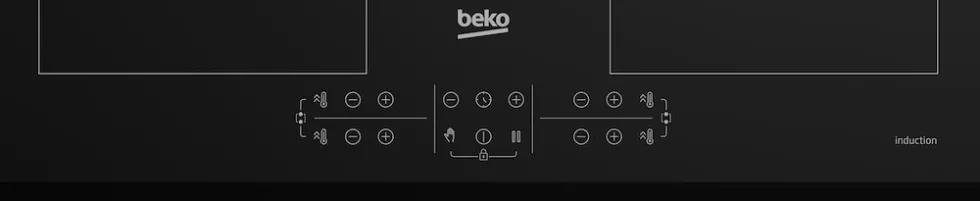 Piano a induzione Beko HII64206F2MT da 60 cm con zone flessibili
