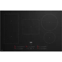Piano a induzione Beko HII85720UFT con 5 zone e IndyFlex