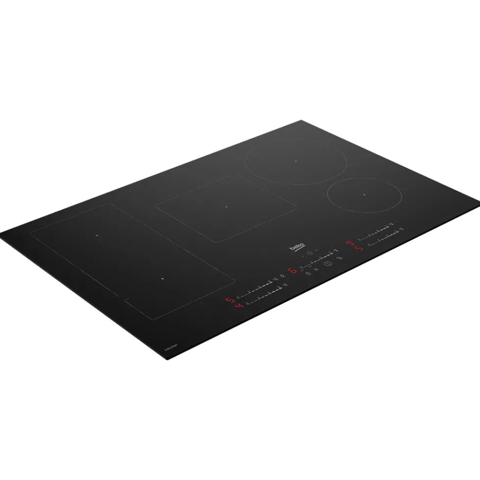 Piano a induzione Beko HII85720UFT con 5 zone e IndyFlex