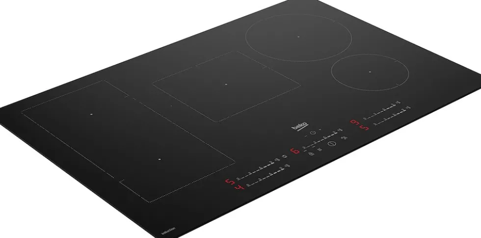 Piano a induzione Beko HII85720UFT con 5 zone e IndyFlex