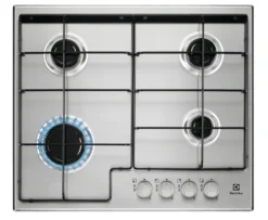 Piano cottura a gas Electrolux EGS6424X da 60cm con 4 fuochi