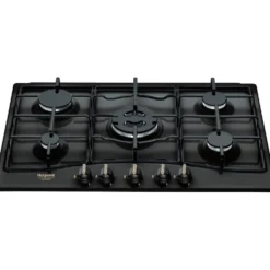 Piano cottura a gas Hotpoint Ariston PCN750T(AN)R/HA da 75 cm con 5 fuochi