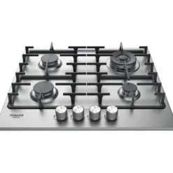 Piano cottura a gas Hotpoint Ariston PPH60GDF/IX 60cm con valvola di sicurezza