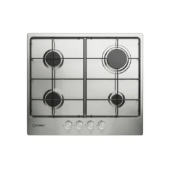 Piano cottura a gas Indesit THP642IX/I1 da incasso 60cm 4 fuochi
