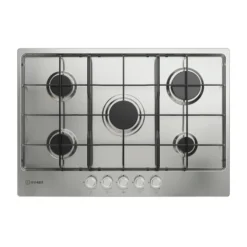 Piano cottura a gas Indesit THP752IX/I1 da 75cm con 5 fuochi