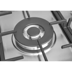 Piano cottura a gas Whirlpool GMR7522IXL da 75cm con 5 fuochi