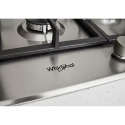 Piano cottura a gas Whirlpool GMR7522IXL da 75cm con 5 fuochi