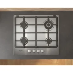 Piano cottura a gas Whirlpool Tgm l661 ixr Inox Multilevel Flame