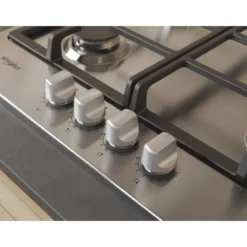 Piano cottura a gas Whirlpool Tgm l661 ixr Inox Multilevel Flame