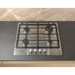 Piano cottura a gas Whirlpool Tgm l661 ixr Inox Multilevel Flame