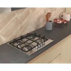 Piano cottura a gas Whirlpool Tgm l661 ixr Inox Multilevel Flame