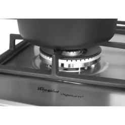 Piano cottura a gas Whirlpool GMR6422/IXL da 60cm con 4 fuochi