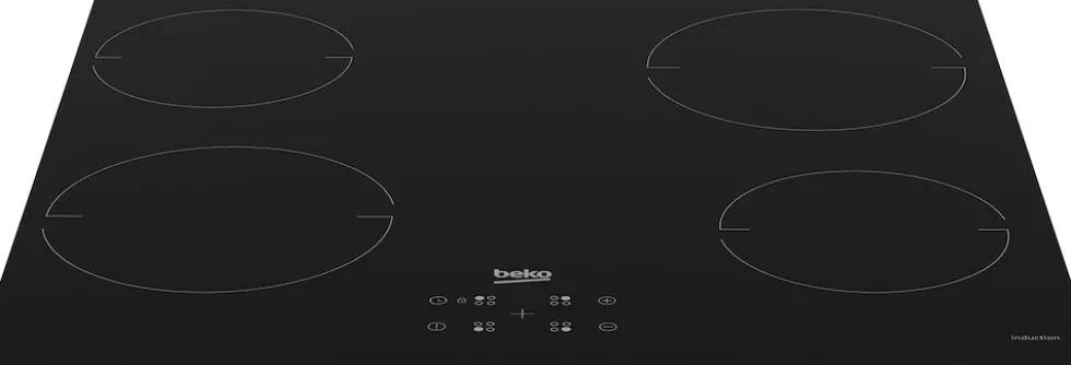 Piano cottura a induzione Beko HII64401QT 60 cm con 4 zone e controllo digitale