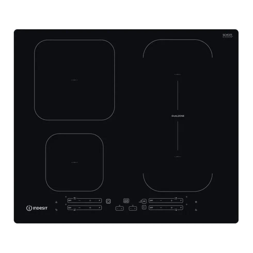Piano cottura a induzione Indesit IB 65B60 NE 60 cm