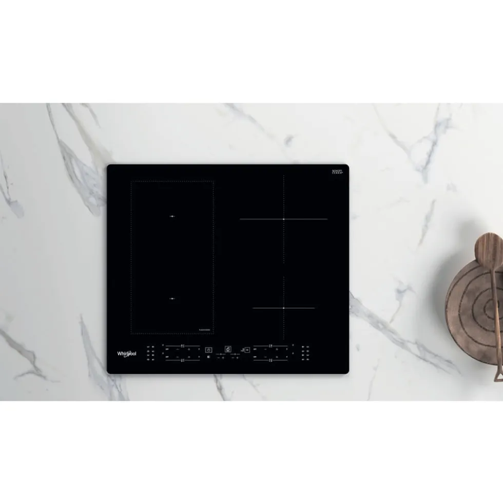 Piano cottura a induzione Whirlpool WLB8160NE con zona flessibile