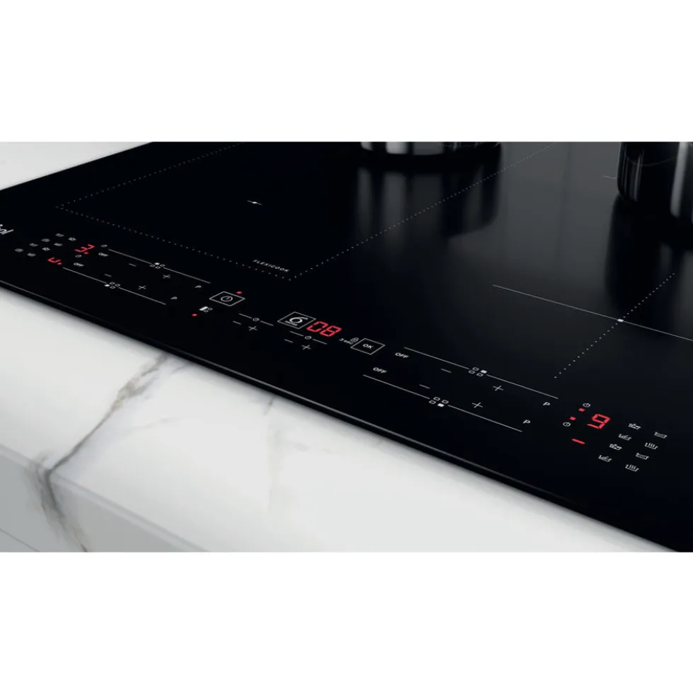 Piano cottura a induzione Whirlpool WLB8160NE con zona flessibile