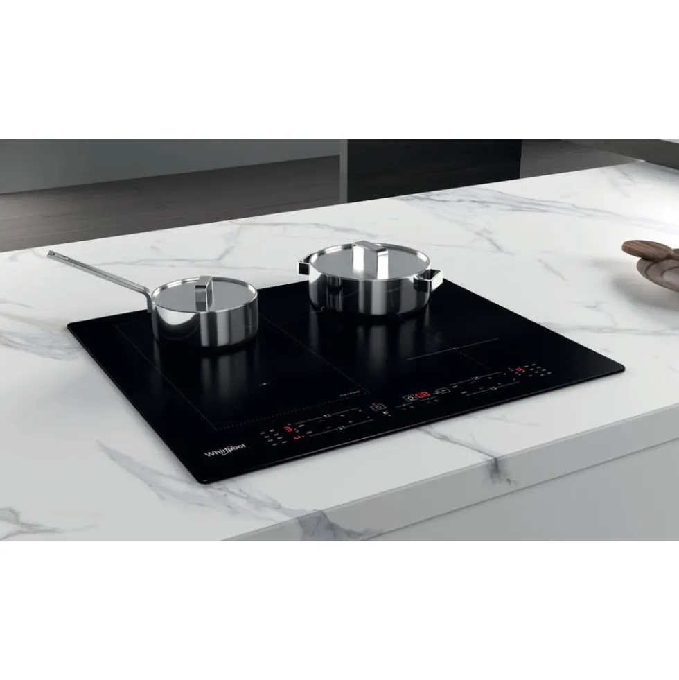 Piano cottura a induzione Whirlpool WLB8160NE con zona flessibile