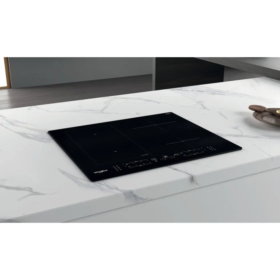 Piano cottura a induzione Whirlpool WLB8160NE con zona flessibile