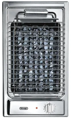 Piano cottura elettrico De Longhi DOMINO BQI13 2 Barbecue Inox