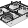 Piano cottura gas Beko 7751688318 PRACTICLEAN Hiaw64225Sxe Inox