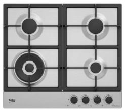 Piano cottura gas Beko 7751688318 PRACTICLEAN Hiaw64225Sxe Inox