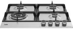 Piano cottura gas Beko 7751688318 PRACTICLEAN Hiaw64225Sxe Inox