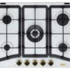 Piano cottura gas De Longhi COUNTRY Bf 57 Pro Bianco