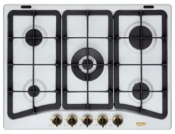 Piano cottura gas De Longhi COUNTRY Bf 57 Pro Bianco