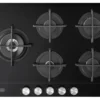 Piano cottura gas De Longhi LIFE Nsl 575D Ncm Black