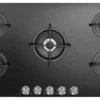 Piano cottura gas De Longhi LIFE Nsl 590 Nc Black