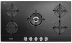 Piano cottura gas De Longhi LIFE Nsl 590 Nc Black