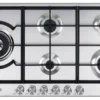Piano cottura gas De Longhi LIFE Nsl 590D X Inox