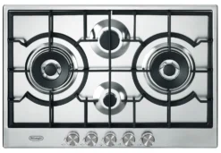 Piano cottura gas De Longhi LIFE Nsl 475 X Inox