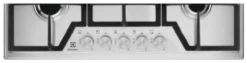 Piano cottura gas Electrolux 949 630 823 SERIE 600 Kgs7536Sx Inox