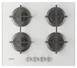 Piano cottura gas Indesit 869991699020 ING 61T WH 1 White