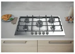 Piano cottura gas Indesit 869991698810 THP 752 W IX I 1 Inox