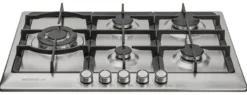 Piano cottura gas Mondin MATERA A0755VPGCX Inox
